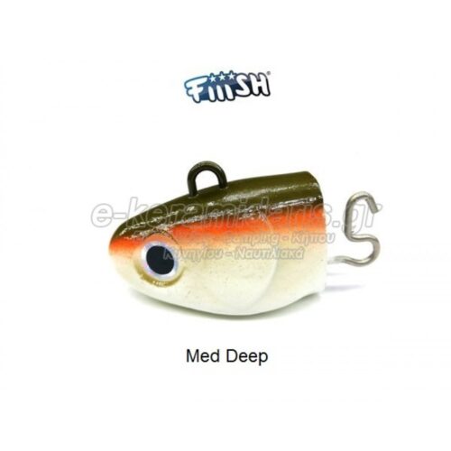 1 Jig Head Med Deep 150gr Candy Green BM1349 Fiiish