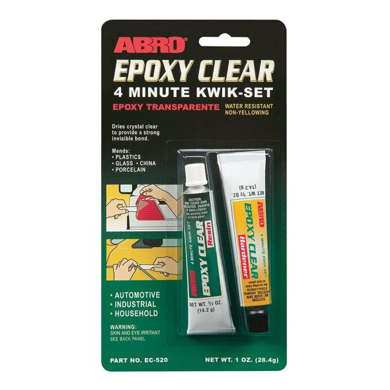 ΚΟΛΛΑ EPOXY CLEAR 4min. ABRO EC-520
