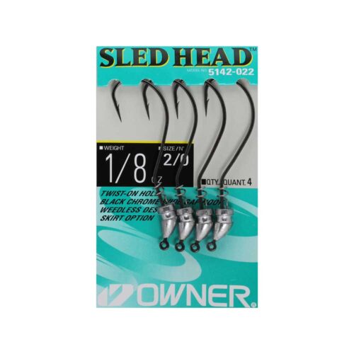 FISH HEAD OWNER 5142-032 SLED 3/16-5.3gr No2 4τεμ