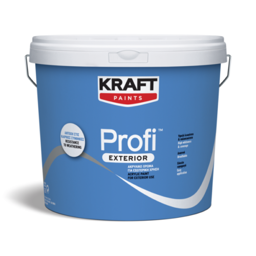 PROFI EXTERIOR ΑΚΡΥΛΙΚΟ ΛΕΥΚΟ KRAFT