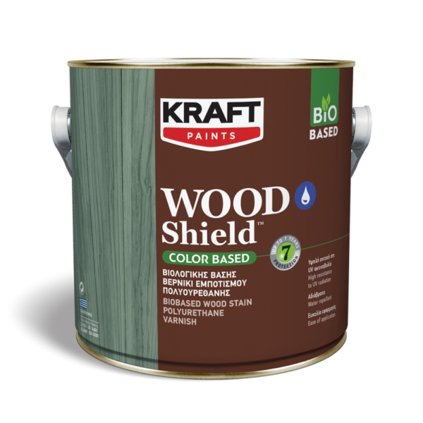 WOOD Shield COLOR BASED ΒΑΣΗ ΔΙΑΦ. 2.22Lt KRAFT