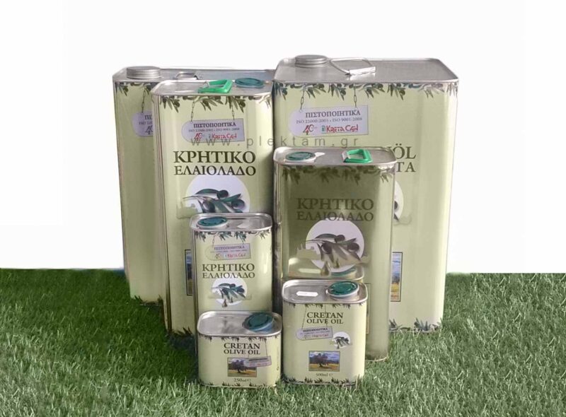 ΔΟΧΕΙΟ ΛΑΔΙΟΥ 250ML ΤΕΤΡΑΓΩΝΟ ΜΕ ΤΑΠΑ ΑΣΦΑΛΕΙΑΣ CRETA CAN