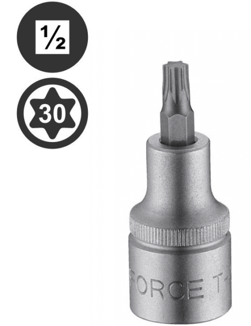ΚΑΡΥΔΑΚΙ 1/2'' T30 TORX FORCE ΚΑΡΥΔΑΚΙ 1/2'' T30 TORX FORCE