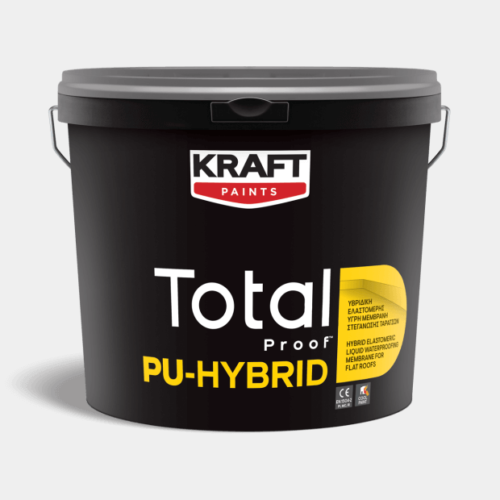 ΜΟΝΩΤΙΚΟ TOTAL PROOF PU-HYBRID ΛΕΥΚΟ 13Kg KRAFT