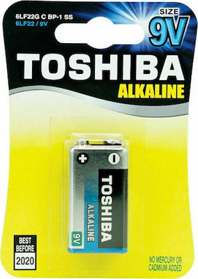 ΜΠΑΤΑΡΙΑ 9V ΑΛΚΑΛ. TOSHIBA BP-1