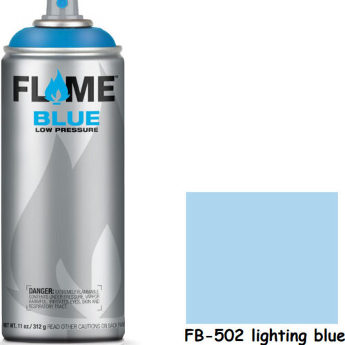 ΣΠΡΕΥ FLAME FB502 Lighting Blue 400ml