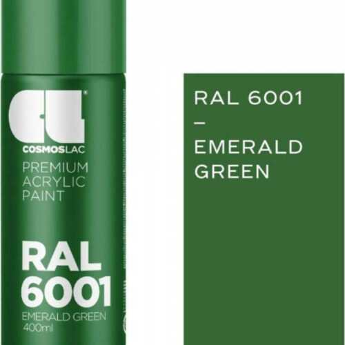 ΣΠΡΕΥ RAL 6001 EMERALD GREEN 400ml COSMOS