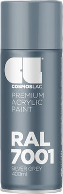 ΣΠΡΕΥ RAL 7001 SILVER GREY 400ml COSMOS