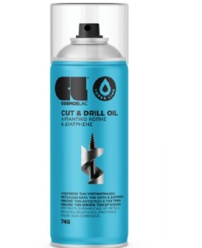 ΣΠΡΕΥ ΛΑΔΙ ΚΟΠΗΣ - CUT AND DRILL OIL N746 400ml COSMOS