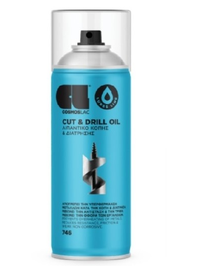 ΣΠΡΕΥ ΛΑΔΙ ΚΟΠΗΣ - CUT AND DRILL OIL N746 400ml COSMOS