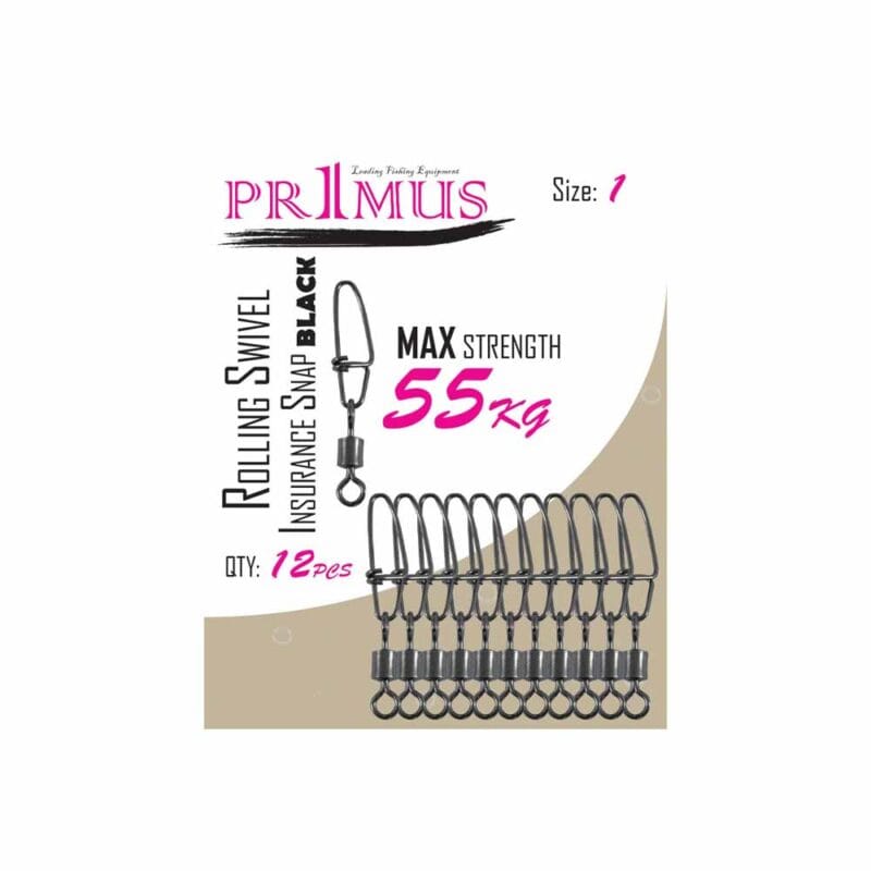 41.21.02.601 Στριφτάρια Rolling με παραμάνα ασφαλ. Νο3, 12τεμ PRIMUS