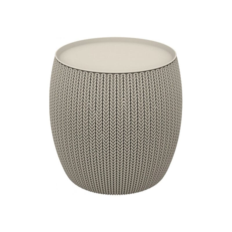 ΤΡΑΠΕΖΑΚΙ COSY KNIT ΓΚΡΙ KETER 41LT