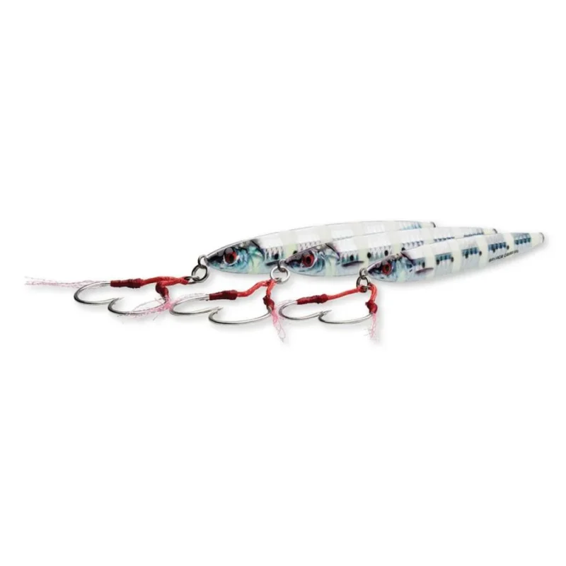 ΠΛΑΝΟΣ 3D SLIM JIG MINNOW, 10cm, 40gr, Fast Sinking 10-40mt, (BONE WHITE GLOW 78218) SAVAGE GEAR