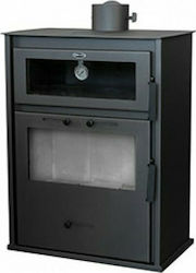 ΞΥΛΟΣΟΜΠΑ με ΦΟΥΡΝΟ ΑΤΣΑΛΙΝΗ ΣΑ 300 - MG 300 (16Kw, Υ88, Π69, Β41εκ, 100Kg, Φ150)