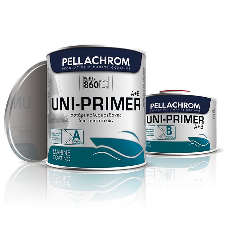 UNI-PRIMER WHITE 860 A+B 750ml (ΑΣΤΑΡΙ ΠΟΛΥΟΥΡΕΘΑΝΗΣ 2 ΣΥΣΤ)