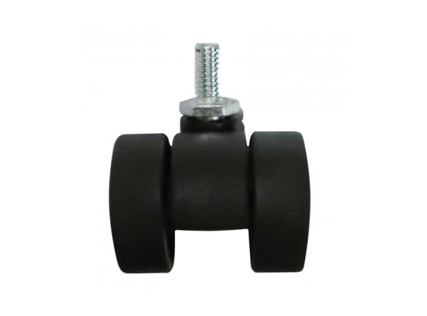 ΡΟΔΑ ΔΙΠΛΗ ΜΕ ΒΙΔΑ 45mm Μ8Χ15 ΜΑΥΡΗ