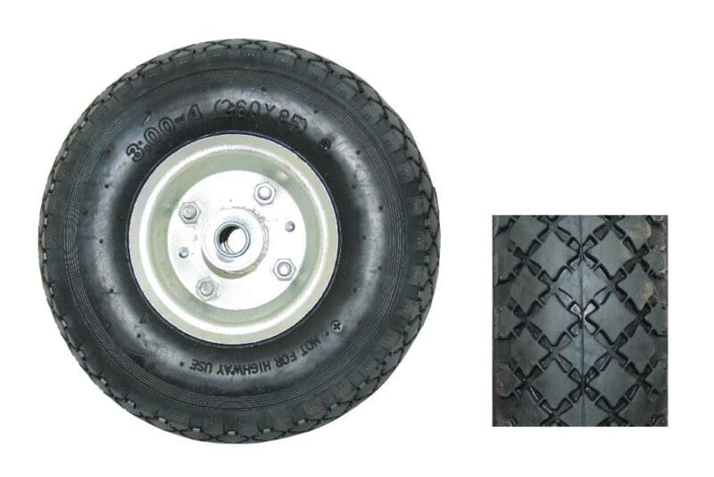 Ρόδα Για Άξονα 20mm Μεταλλική Ζάντα